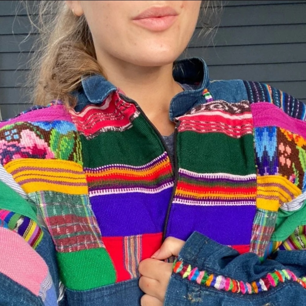 Beautiful Denim Patchwork Jacket